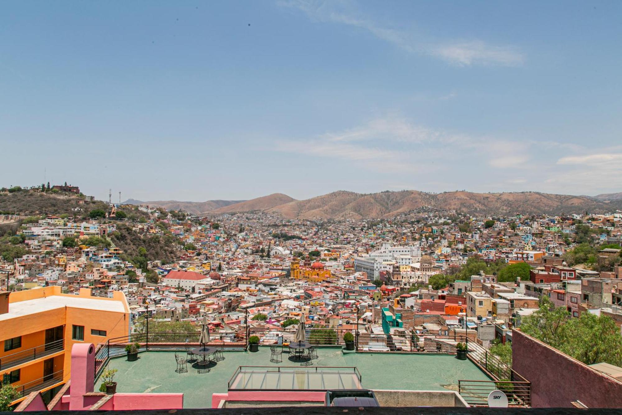 Hotel Chocolate Suites Guanajuato Bagian luar foto